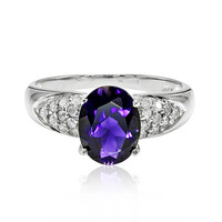Ceylon Iolite Silver Ring