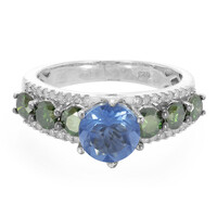 Colour Change Fluorite Silver Ring