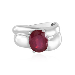 Madagascar Ruby Silver Ring (de Melo)