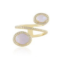 Australian Opal Silver Ring