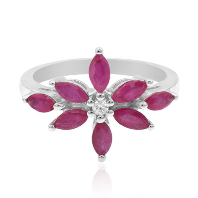 Madagascar Ruby Silver Ring