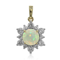 9K AAA Welo Opal Gold Pendant (Adela Gold)