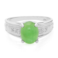 Imperial Chrysoprase Silver Ring