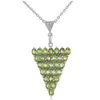 Paraiba Tourmaline Silver Necklace