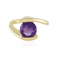 Zambian Amethyst Silver Ring