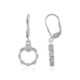 Zircon Silver Earrings