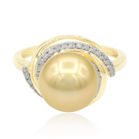 9K Golden South Sea Pearl Gold Ring (TPC)
