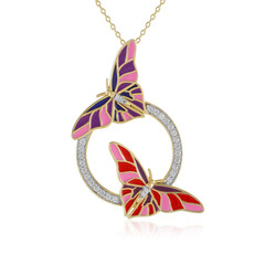 Zircon Silver Necklace