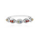 Fancy Sapphire Silver Ring