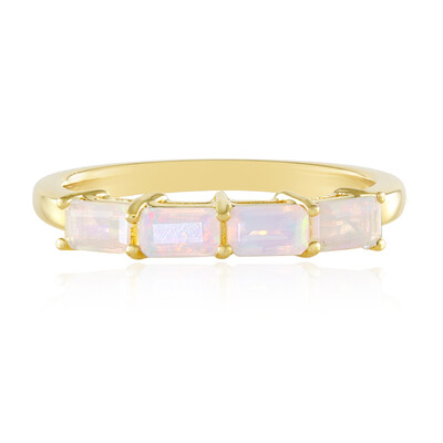 Welo Opal Silver Ring