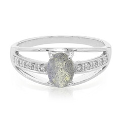 Labradorite Silver Ring