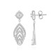 Zircon Silver Earrings