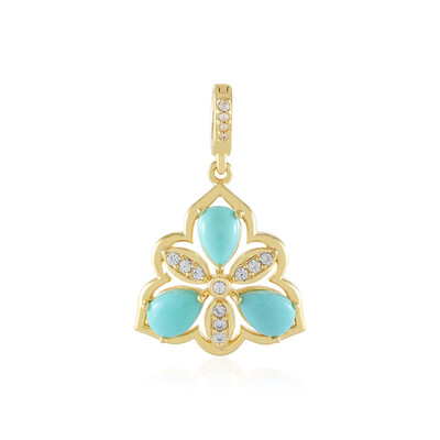 Turquoise Silver Pendant