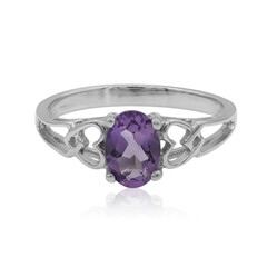 Amethyst Silver Ring