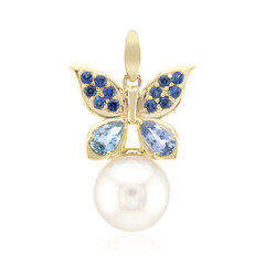 9K Akoya Pearl Gold Pendant (Michelle Albala)