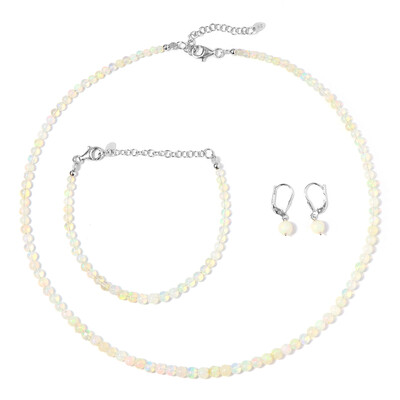 Welo Opal Silver Set