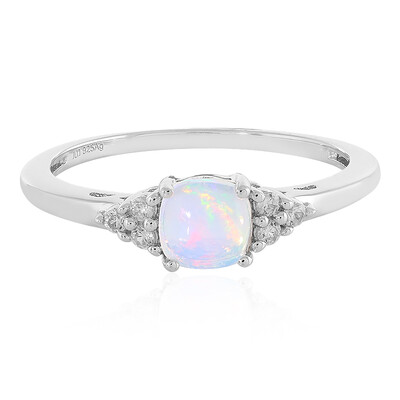 Welo Opal Silver Ring
