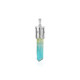 Bi Colour Quartz Silver Pendant (MONOSONO COLLECTION)
