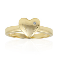 9K SI1 (G) Diamond Gold Ring