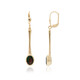 9K Mezezo Opal Gold Earrings (CUSTODANA)