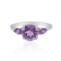 Amethyst Silver Ring