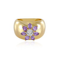 Zircon Silver Ring (Adela Silber)
