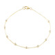 9K IF (G) Diamond Gold Bracelet (de Melo)