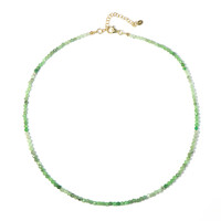 Tsavorite Silver Necklace