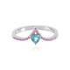 Ratanakiri Zircon Silver Ring (Adela Silber)