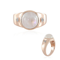 Rainbow Moonstone Silver Ring (KM by Juwelo)