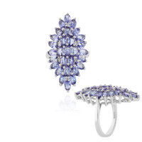 Tanzanite Silver Ring