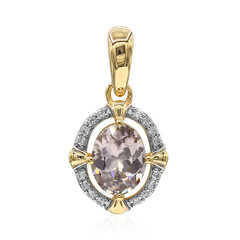 9K Hartsite Zircon Gold Pendant (Mark Tremonti)