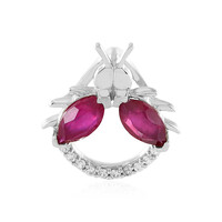 Madagascar Ruby Silver Pendant