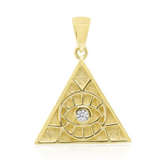 Zircon Silver Pendant