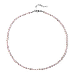 Kunzite Silver Necklace