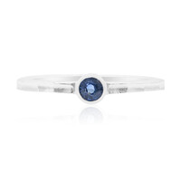 Blue Sapphire Silver Ring