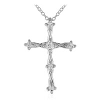 White Topaz Silver Necklace