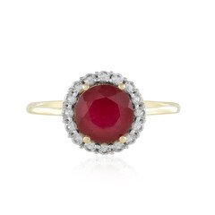 9K Madagascar Ruby Gold Ring