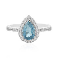 London Blue Topaz Silver Ring