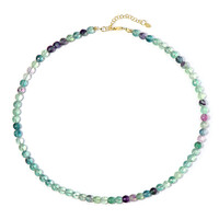 Fluorite Silver Necklace