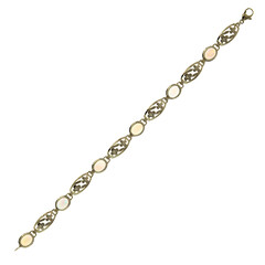 9K Welo Opal Gold Bracelet (CUSTODANA)
