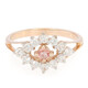 Padparadscha Sapphire Silver Ring