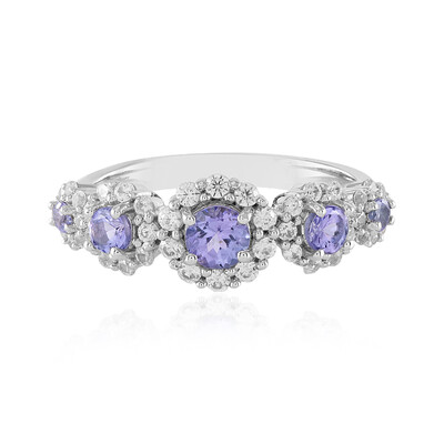 Tanzanite Silver Ring