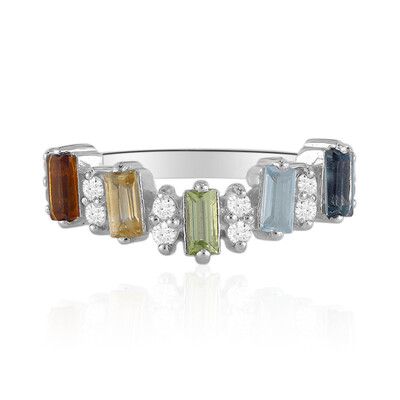 London Blue Topaz Silver Ring