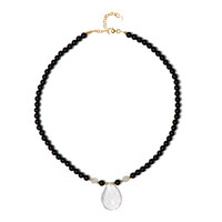 White Quartz Silver Necklace