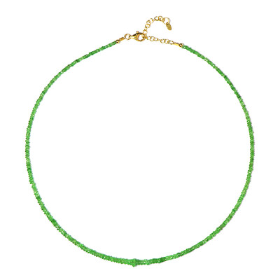 Tsavorite Silver Necklace