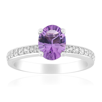 Amethyst Silver Ring