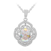 Moonlight Topaz Silver Necklace