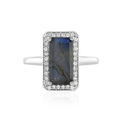 Labradorite Silver Ring