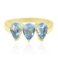 9K Medina Aquamarine Gold Ring